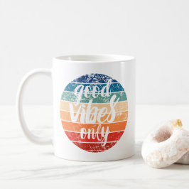 Endast Goda Vibrationer Kaffemugg