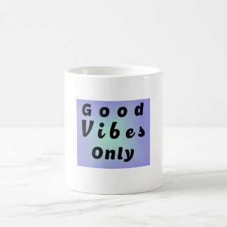 Endast Goda Vibrationer Kaffemugg