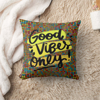Endast Goda Vibrationer Pop Art Kudd Kudde