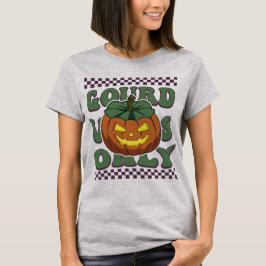 Endast Halloween Jack o lantern Gourd Vibes T Shirt