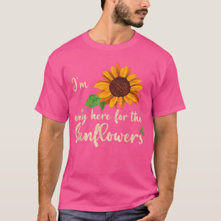 Endast här för blommor S T Shirt