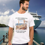 Endast här för Buffet Cruise Frakt T Shirt<br><div class="desc">Den här designen kan vara personlig i det område som tillhandahålls genom att ändra fotot och/eller text. Du kan också anpassa den genom att klicka på Anpassa den här mallen och sedan välja klicka för att anpassa ytterligare alternativ och ta bort eller ändra färg i bakgrunden, lägga till text, ändra...</div>