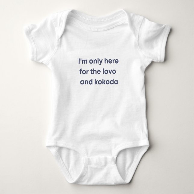 Endast här för fijianska livsmedel t shirt (Framsida)
