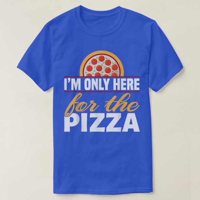 Endast här för Pizzafodie 4901692 T Shirt (Design framsida)