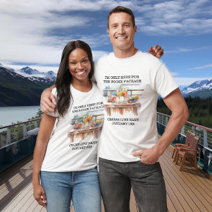 Endast här för spritpaket kryssningsfartyg t shirt