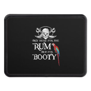 Endast    härRum och Booty Pirat & Parrot Pirat Dragkroksskydd