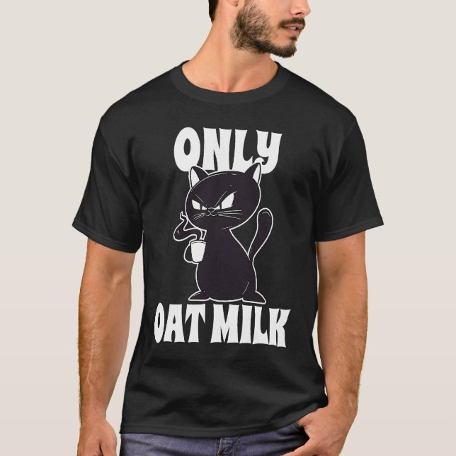 Endast havremjölskatt t shirt (Framsida)
