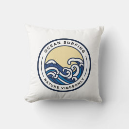 Endast havsyta av naturen Vibes Kudde