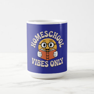Endast homeschool Vibes Kaffemugg