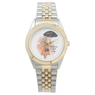 Endast hösten Vibes Fall Mode Girl Girl Armbandsur