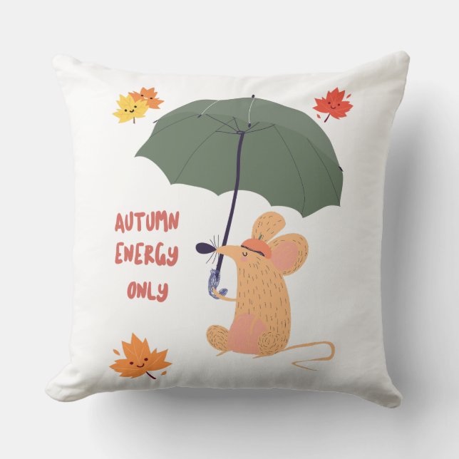 Endast höstenergi kudde (Framsida)