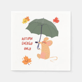 Endast höstenergi pappersservett