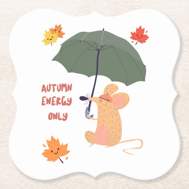 Endast höstenergi underlägg papper (Framsida)