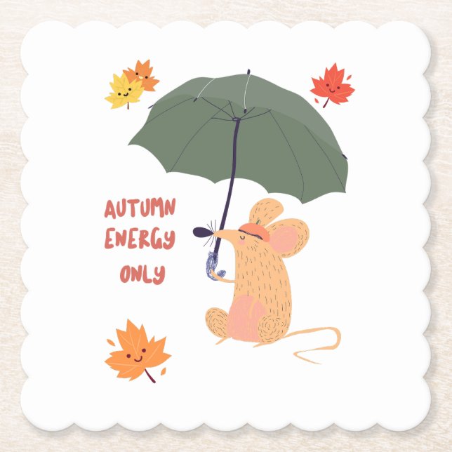 Endast höstenergi underlägg papper (Framsida)