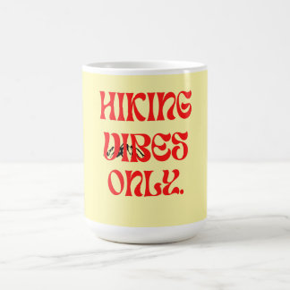 endast hycklande vibes kaffemugg