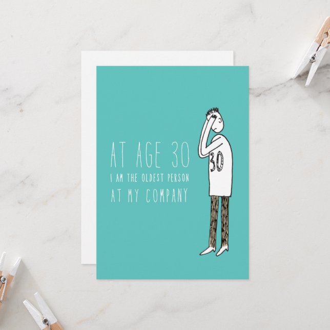 Endast i Silicon Valley-hälsningskort: 30 år gamma Kort (Fram/Back In Situ)