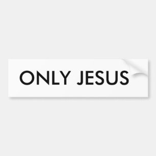 ENDAST JESUS BILDEKAL