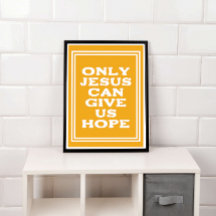 Endast Jesus kan Ge Us Hosta Christian Message V2