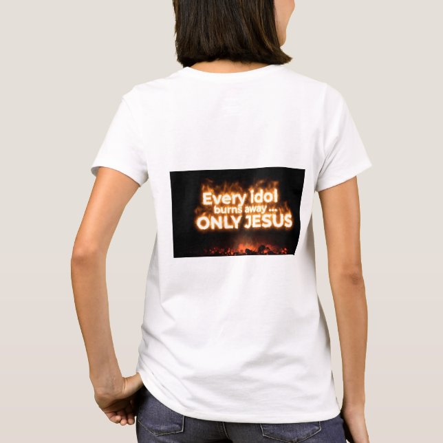 Endast Jesus T Shirt (Baksida)
