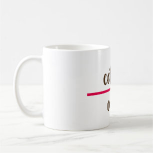 Endast kaffe mugg