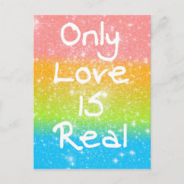 Endast Kärlek är Real Vykort