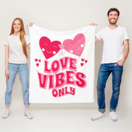 Endast kärlek Vibes Fleecefilt