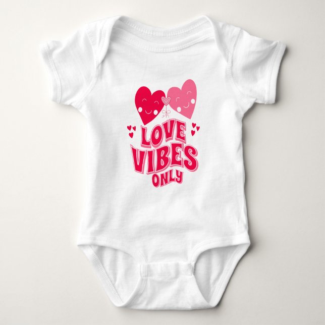 Endast kärlek Vibes T Shirt (Framsida)