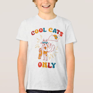 Endast katter för coola t shirt