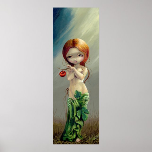 ENDAST kväll & Träd i HÖGER FÖR KUNSKAPSPRINT Poster (Framsidan)