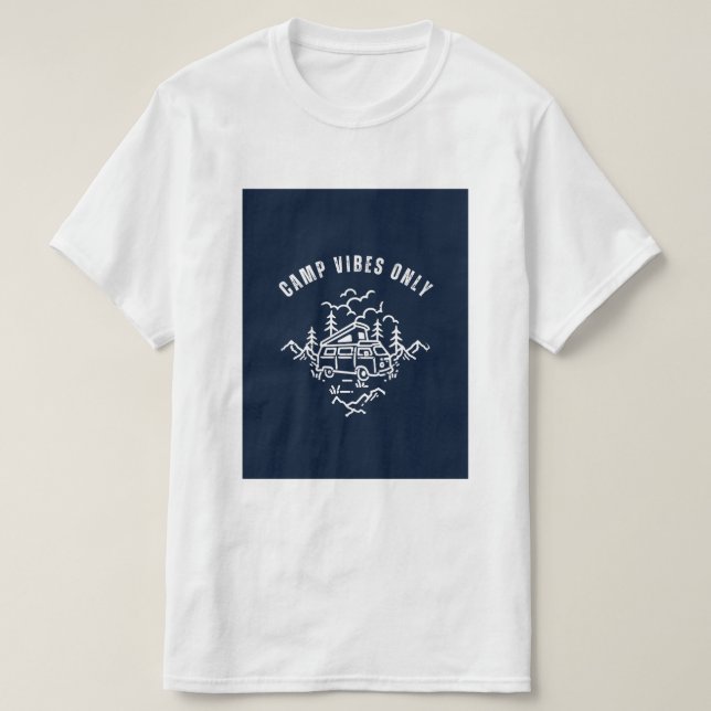 Endast lägerstämning design. t shirt (Design framsida)