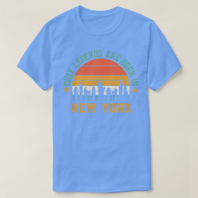 Endast legender föds i nytt arbete t shirt (Design framsida)