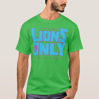 Endast lejon t shirt