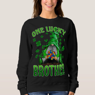 Endast Lucky Brother Gnomes Autism St patrick's da T Shirt
