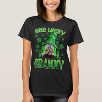 Endast Lucky Grammy Gnomes Autism St patrick's day T Shirt