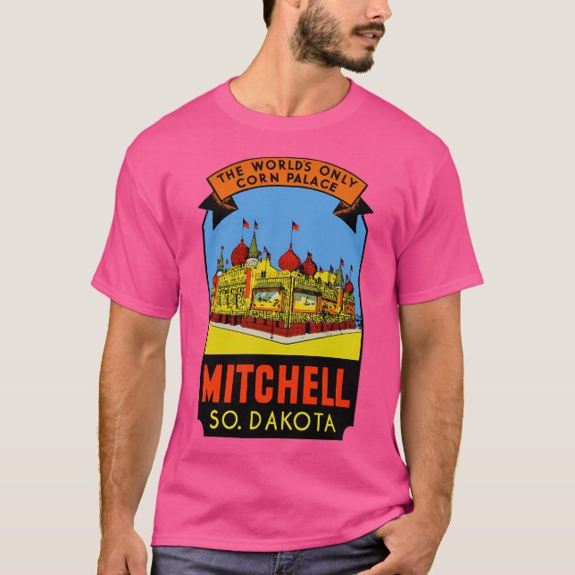 Endast Maj Palace Mitchell South Dakota i världen T Shirt (Framsida)