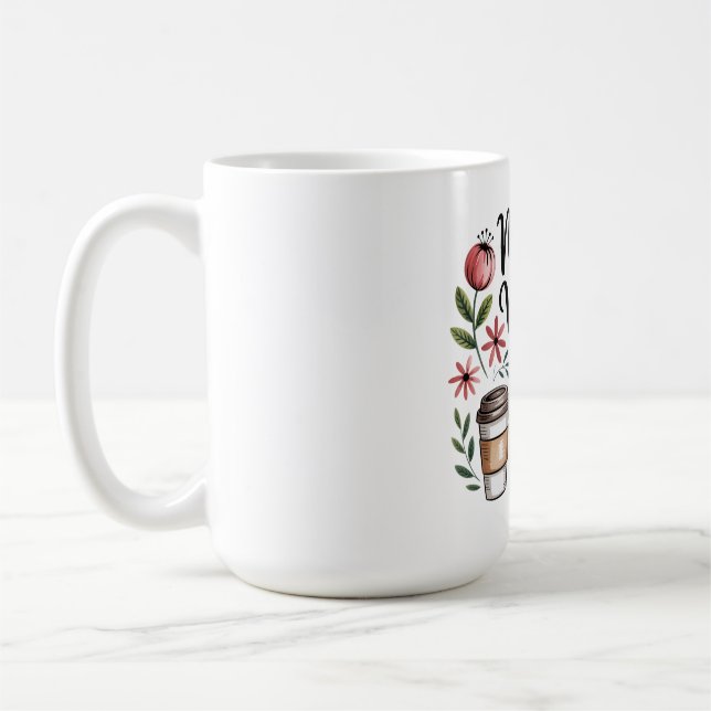 Endast mamakänsla kaffemugg (Vänster)