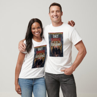 Endast mord i Byggnad film Poster hemmet T Shirt