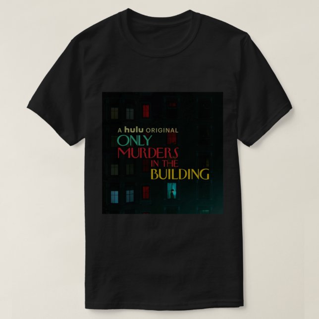 Endast mord i byggnad t shirt (Design framsida)