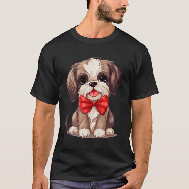 Endast My Shih Tzu T Shirt (Framsida)