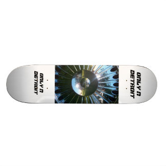 Endast N Detroit Old School Skateboard Bräda 18 Cm