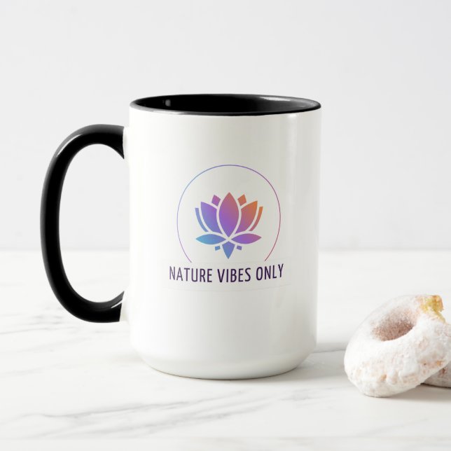 Endast naturvibes mugg (Med munk)