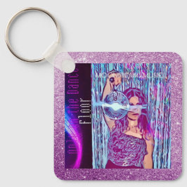 Endast på Dance Golv Nyckelring