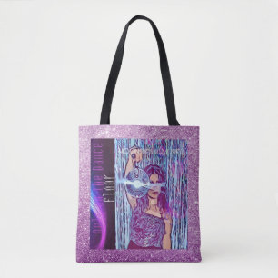 Endast på Dance Golv Tote Bag Tygkasse
