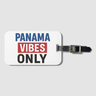 Endast Panama Vibes - Chill Island Energy Bagagebricka