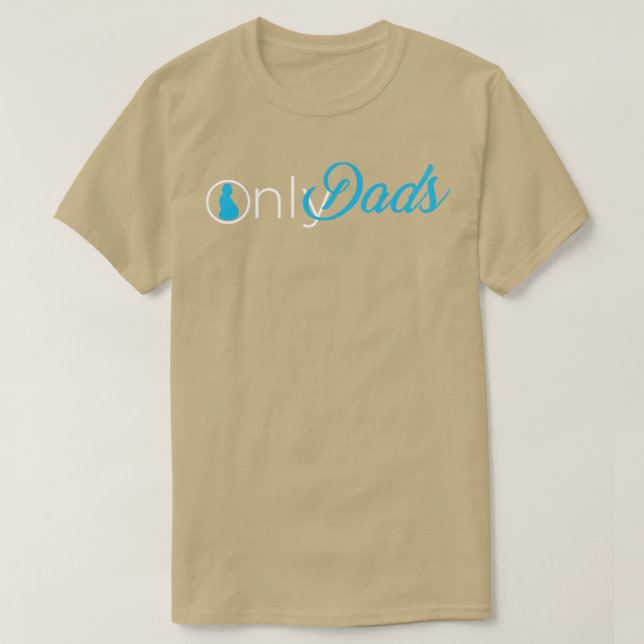 Endast pappor t shirt (Design framsida)