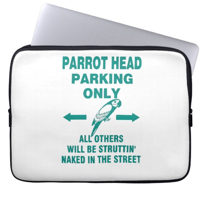 Endast parkering laptop fodral (Framsidan)