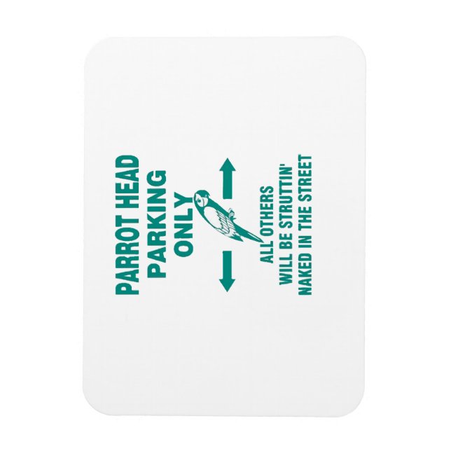 Endast parkering magnet (Vertikal)