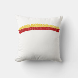 Endast pommes frites-dag 🍟 kudde