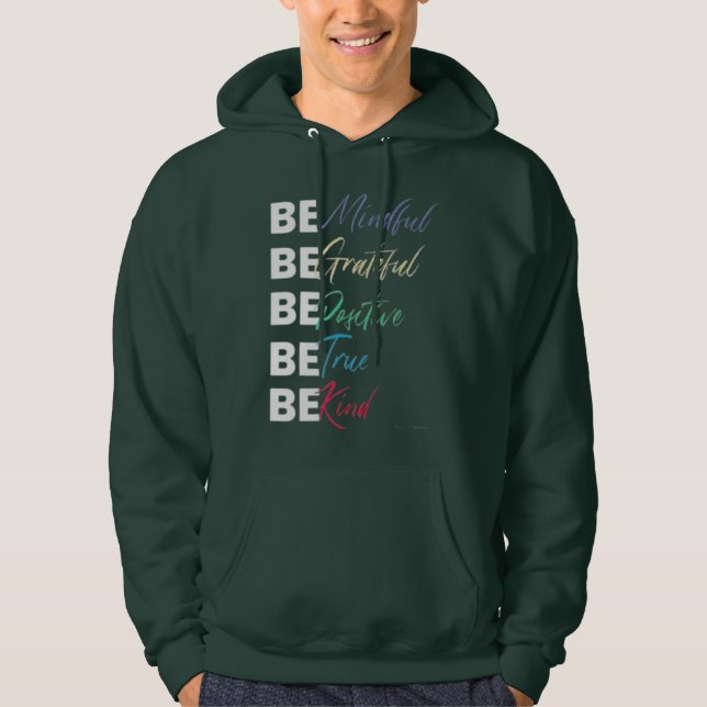 Endast positiva bilder hoodie (Framsida)