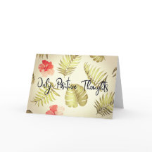 Endast positiva tankar